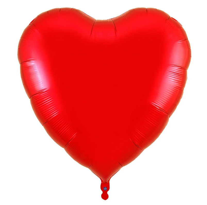 Kalp Folyo Balon Kırmızı 18 INÇ